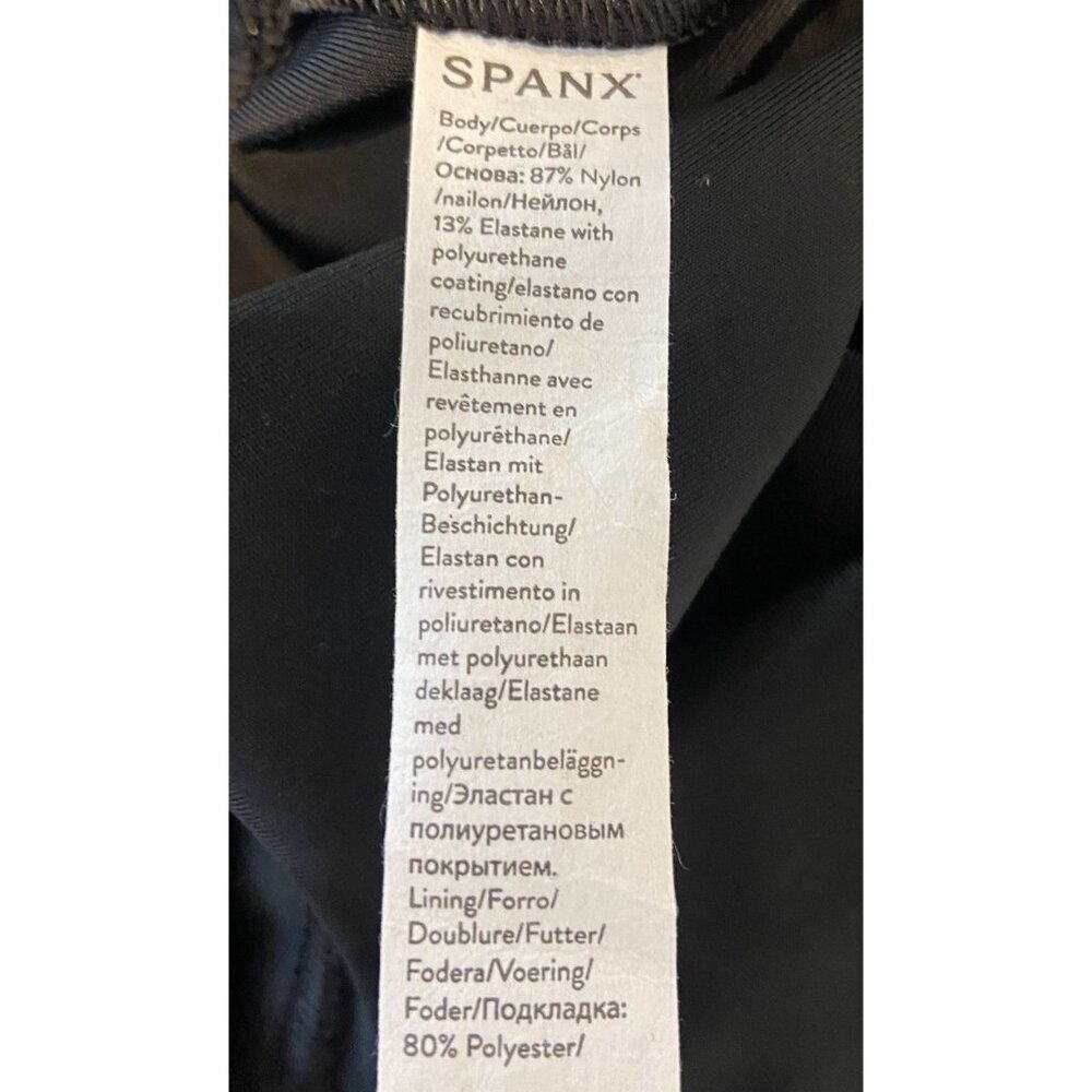 NWT Spanx Faux Leather Leggings Black Size 3X New - Picture 5 of 5